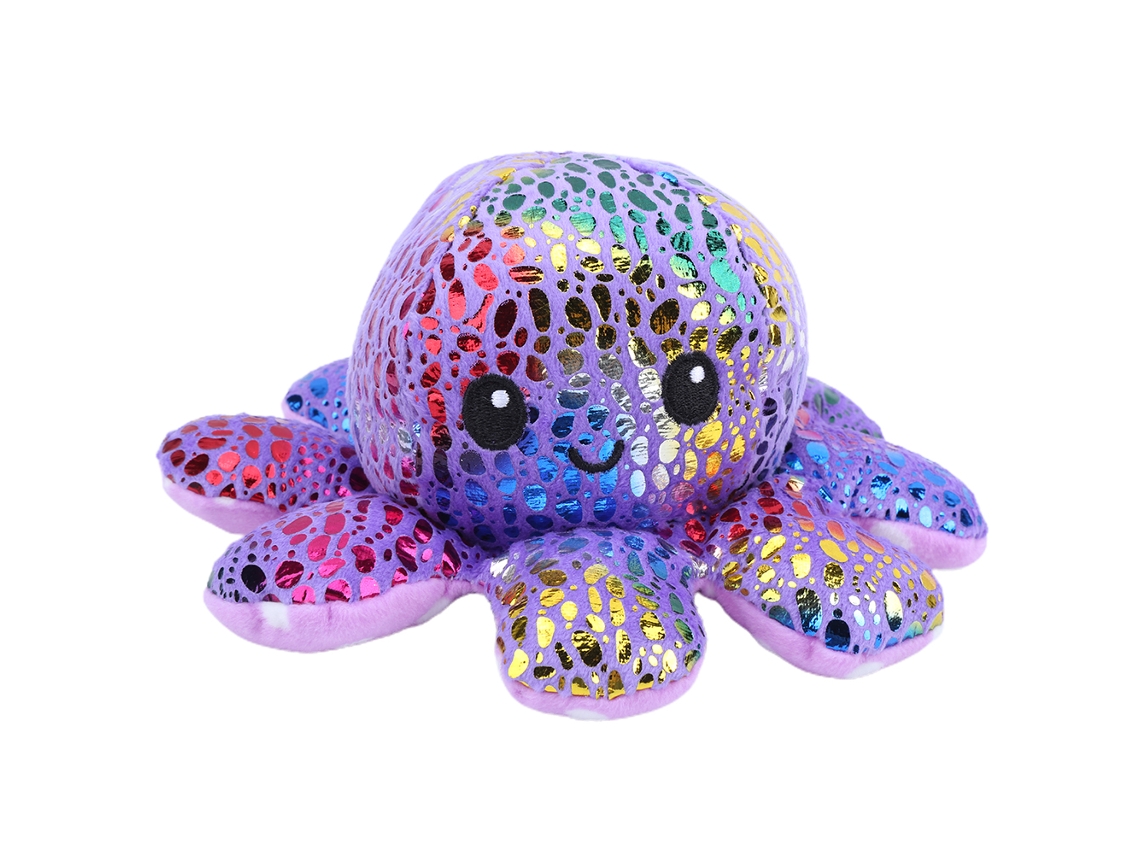 Ats muñeco de Pulpo Reversible Muñeco de Pulpo Peluche de Dos Caras 10x20cm Niños 22