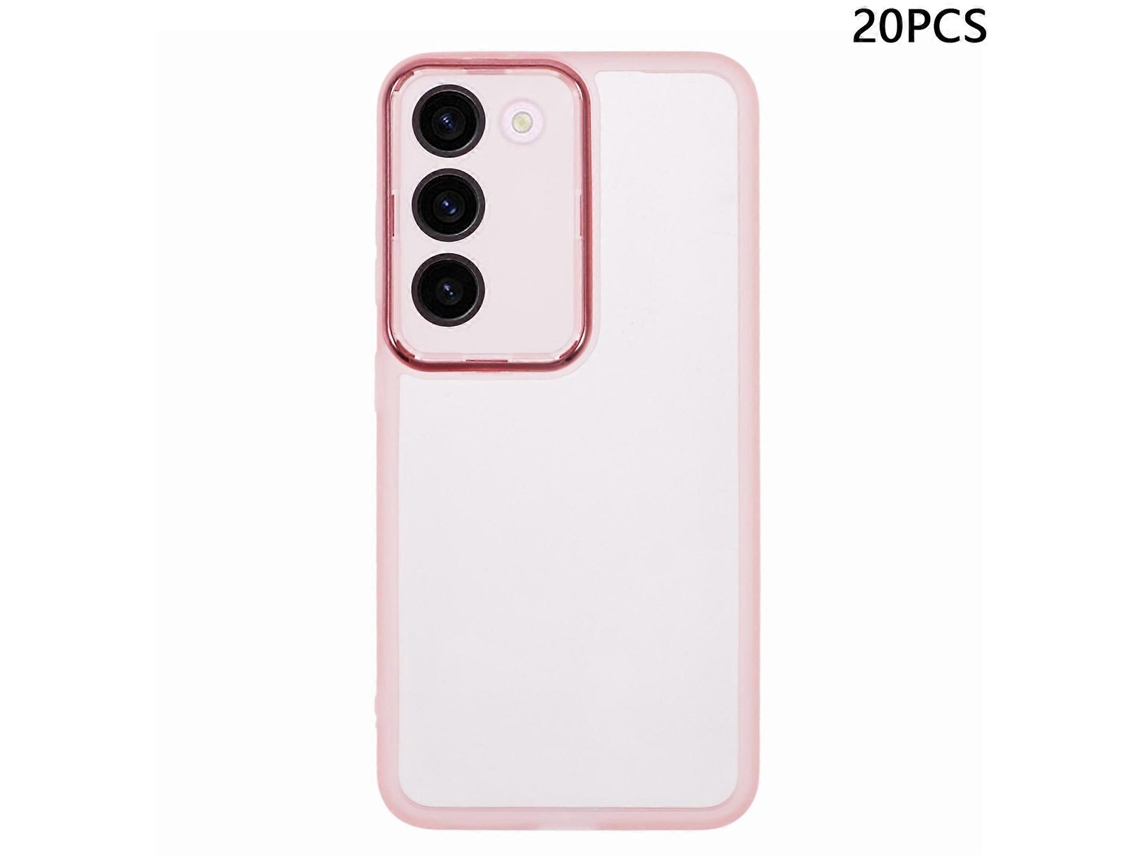 Capa Tpu Para Samsung Galaxy S23, Rosa, Elysve