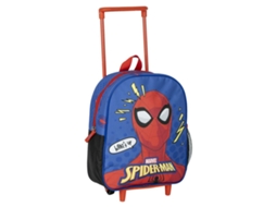 Mochila Escolar com Rodas SPIDER-MAN Azul 10 x 30 x 25 cm