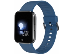 X2 Smartwatch Fitness Tracker com frequência cardíaca 24h, pressão arterial, oxigênio no sangue e monitor de som Bestvite (azul)