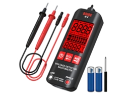 Multímetro Digital Inteligente Ultrafino Com Tela Grande, Detecção Ncv, Teste De Tensão/frequência/resistência Ca/cc, Recarregável Zeuxo