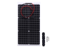 Painel Solar Semiflexível De 30w 18v Laxiscreed À Prova D'água Ip65 Para Geração De Energia Monocristalina