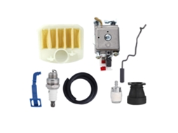 Kit de Carburador e Vela de Ignição para Motosserras Husqvarna 350 346XP 353 340 345 | S/MARCA