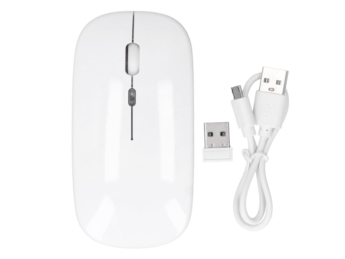 Rato Sem Fio Recarregável LAXISCREED Design Ergonómico