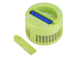 Ventilador De Mesa Usb "lemon Style" Com Circulação De Ar E Ajuste Em 3 Níveis - Verde