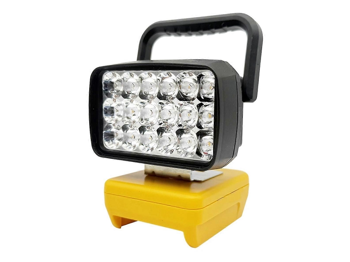 Luz De Trabalho Led De 18 Contas, Lanterna De Acampamento, Iluminação De Emergência Para Baterias De Íons De Lítio De 18 V E 20 V Olysi Shop