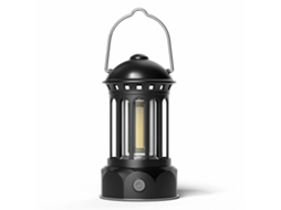 Lanterna De Acampamento Retro Cob, Ferro Cromado Abs, Portátil, Para Pesca Ao Ar Livre Olysi Shop (enviado Sem Bateria)