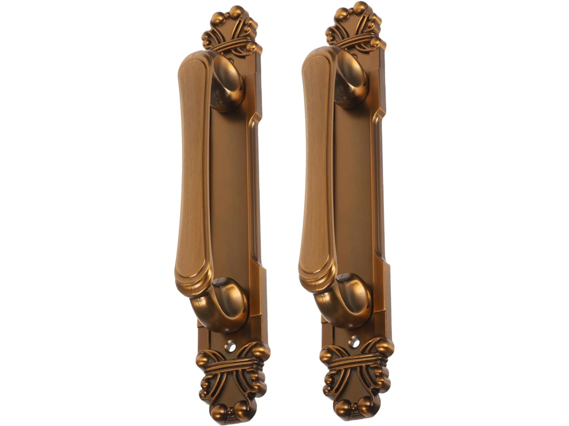 Conjunto De 2 Puxadores Antigos Para Porta Celeiro Deslizante, Resistentes, Para Gavetas E Armários, Estilo Rústico