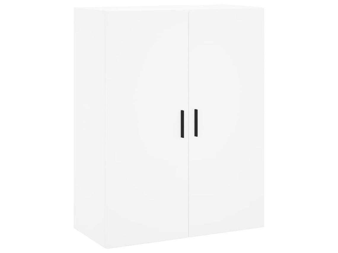 Wall Mounted Cabinet, Wall Mounted Cabinets Vidaxl Branco Madeira Processada (n/a)