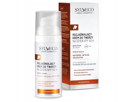 Creme diurno Sylveco Dermo-Lightening FPS 50, 50 ml