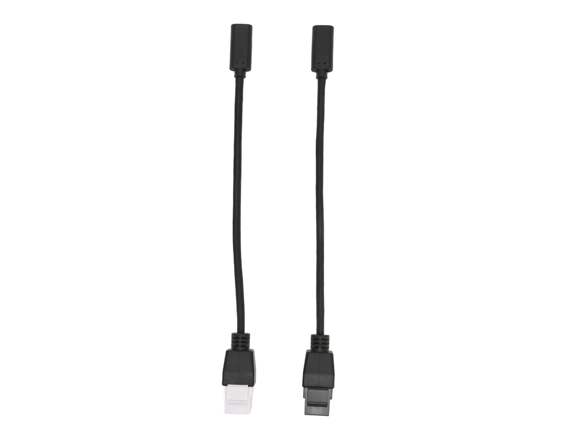 Aetheria 2 Pcs Adaptador Extensor Usb C Keystone Jack Fêmea para Fêmea Cabo Conector Parede
