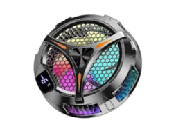 Radiador Para Tablet X42 Com Iluminação Rgb Colorida, Cooler Magnético Semicondutor De 10 Cm Para Tablet.
