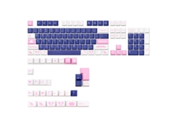 Lurelia Keycaps Conjunto Tema Dreamy Girl Japonês Inglês Dye Pbt 134 Teclas Para Teclado Mecânico