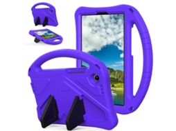 Capa Para Tablet Lurelia, Compatível Com Lenovo Tab One De 8,7", Tab K9 2025, Roxo, Eva, Função Sono