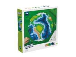 Puzzle PLUS-PLUS Earth de Blocos 800 Peças Globo