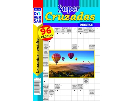 Livro Diversão Super Cruzadas Diretas 23 de EDITORA COQUETEL (Português)