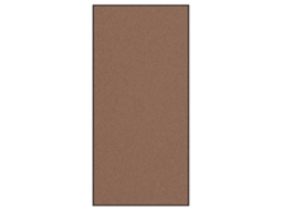 Maison Exclusive - Tapete De Entrada Castanho E Preto 120 X 250 Cm 100% Poliamida