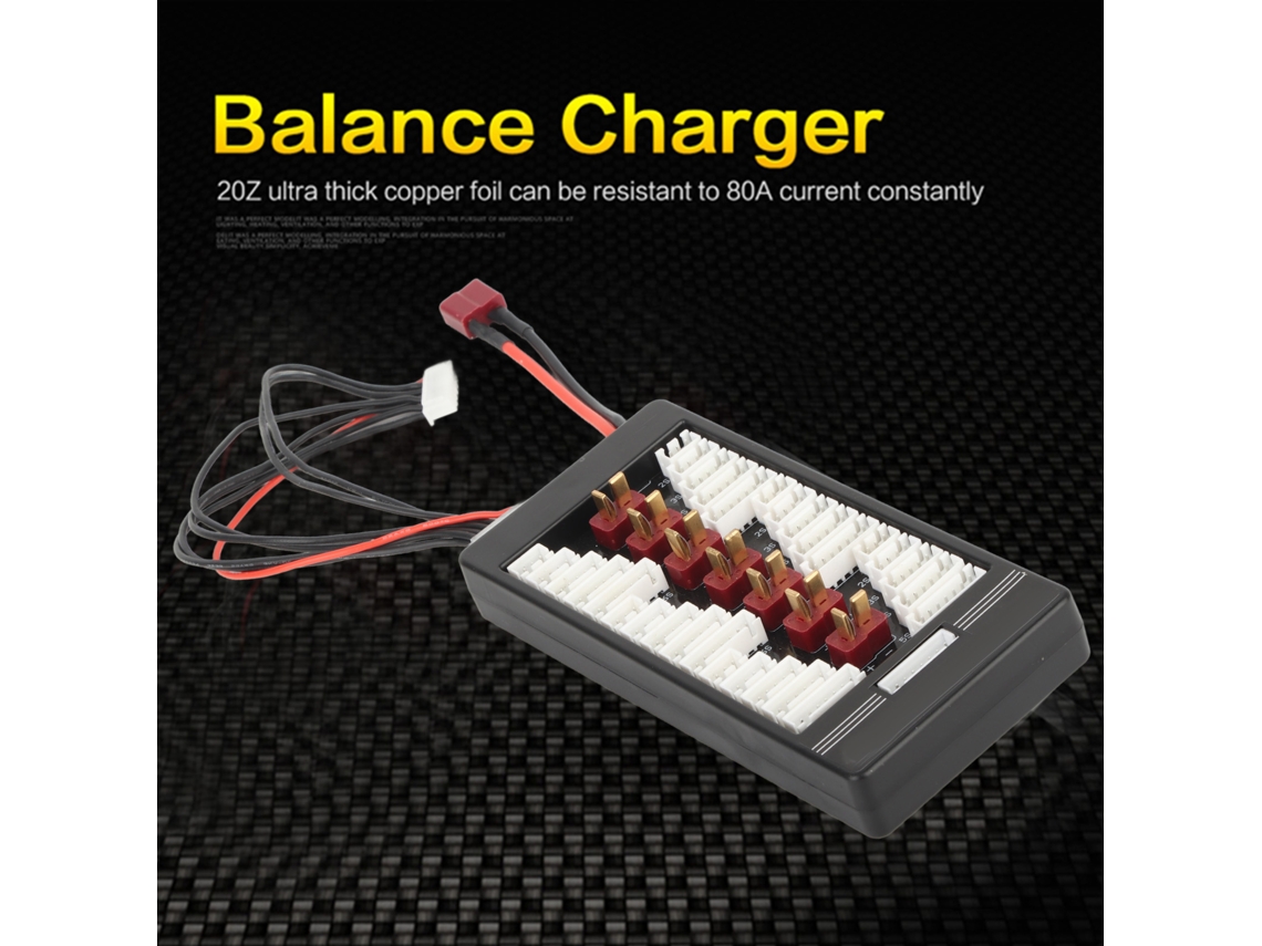 Placa De Carregamento Paralelo Balanceada Adaptador Para Baterias Lipo Life Li Ion