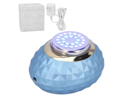 Máquina de beleza facial com luz azul e calor, antiacne para reparação profunda da pele, tomada americana de 100-240 V