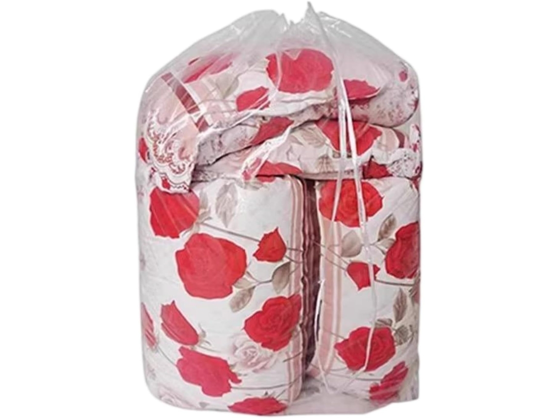 Wxsp 1 Saco De Armazenamento Com Cordão - Transparente Para Cobertores E Roupas Em Tecido Impermeável 60x90cm Proteção Contra