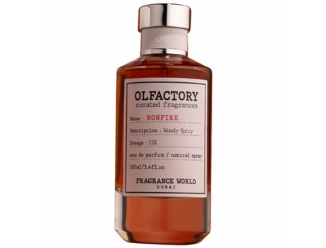 Perfume Unissexo Fragrance World Olfactory Bonfire (100 Ml)
