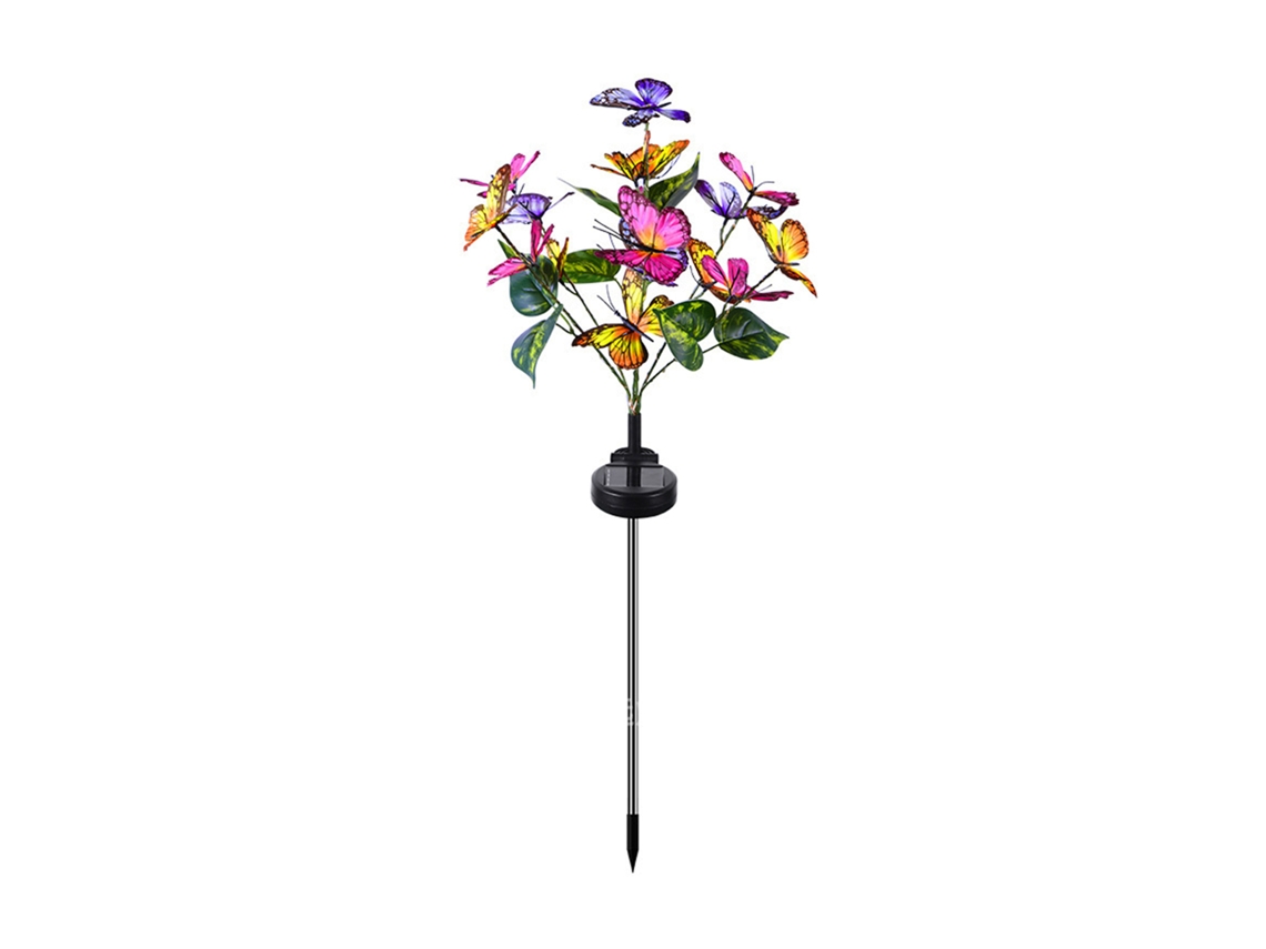 2026 lâmpada Solar de Jardim Borboleta Decorativa Ip65 Impermeável para Exterior Caminho Pátio Jardim