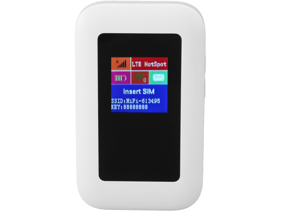 Roteador Portátil 4g Lte De Alta Velocidade Com Hotspot Wi-fi Móvel