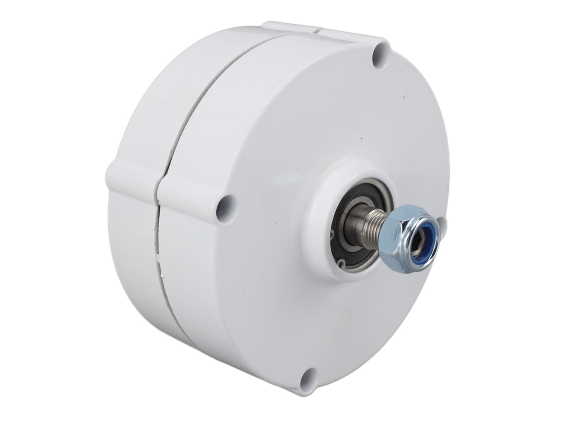Gerador Síncrono De Ímã Permanente Laxiscreed 12v 200w Trifásico Doméstico Com Eixo Duplo