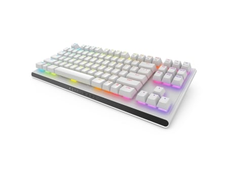 Aw420k Us International Qwerty Teclado USB Alienware Branco