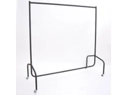 Charriot Metal Cor Preto 150x60x170 Cm Homcom
