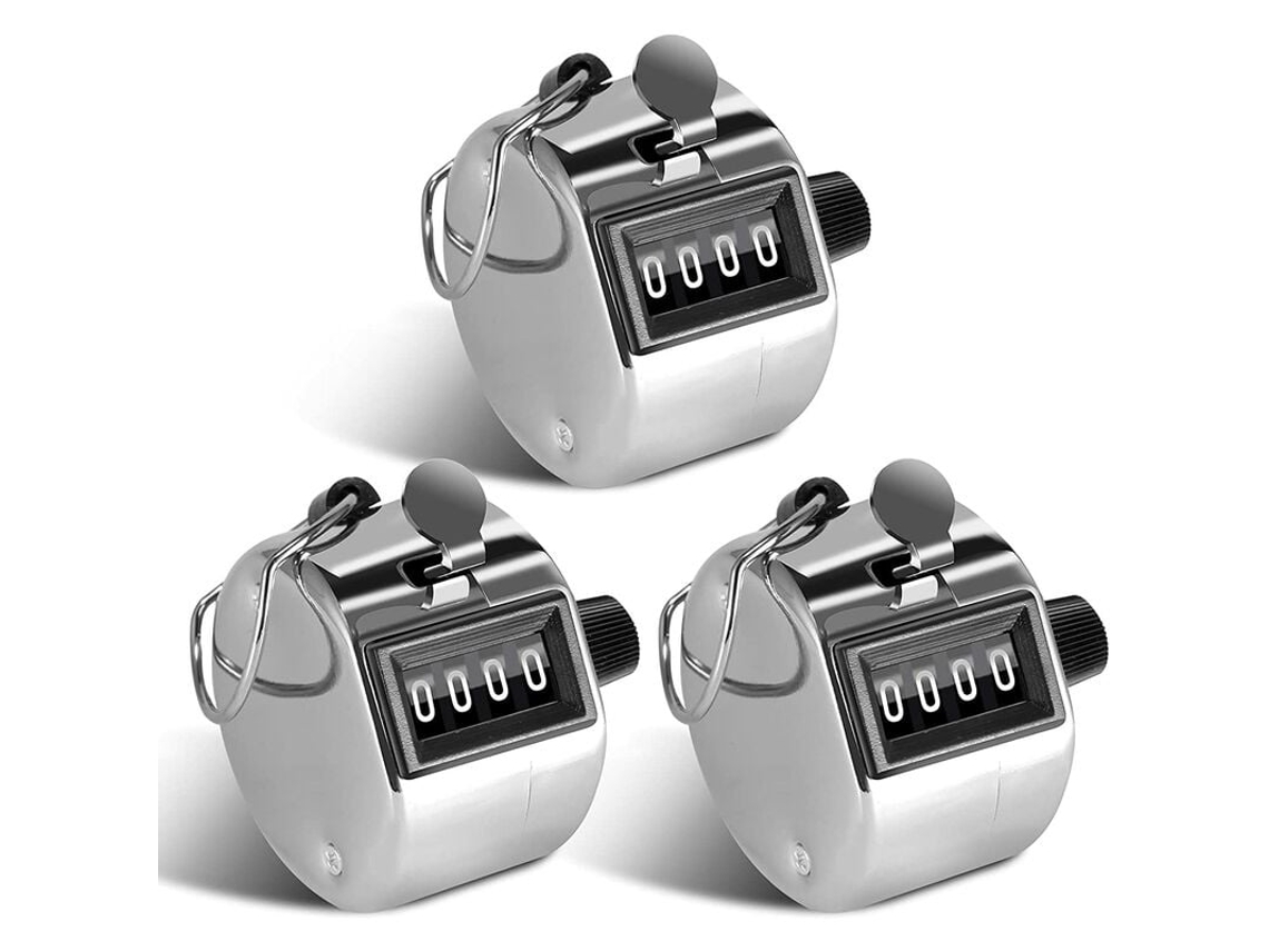 Calculadora Manual De Quatro Dígitos Para Contagem De Pessoas, Golfe, Escolas De Treinamento, Adequada Para Atividades Ao Ar Livre E Esportes