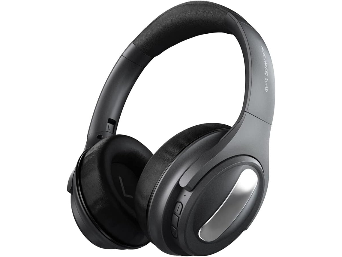 Fone De Ouvido Bluetooth Sem Fio El A3 Para Jogos Com Cancelamento Ruído Ativo Anc Cinza