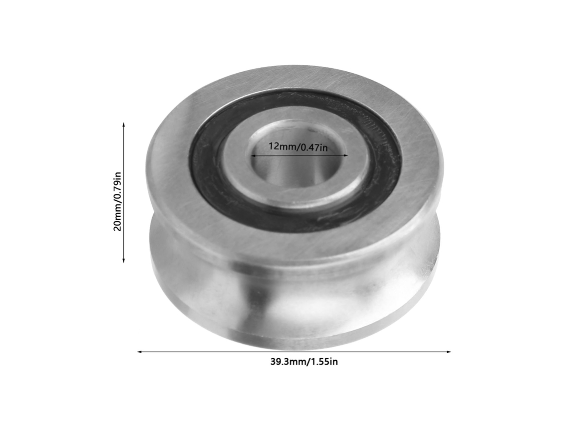 Laxiscreed Rolamentos De Rolos Guiados Em Aço Cromo De Alto Carbono Para Tamanhos Específicos