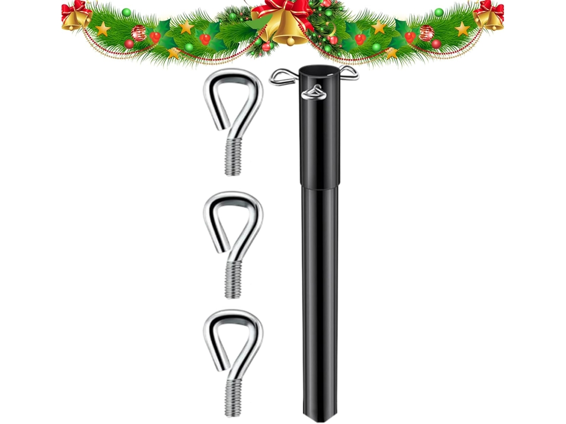 Suporte para Árvore Artificial Base Metálica Multiuso, Base de Ferro, Estabilizador para Árvore de Natal, Decoração CHABERLU