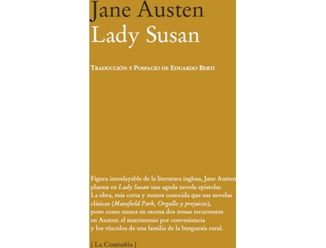Livro Lady Susan de Jane Austen (Espanhol)