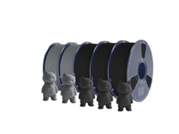 Filamento 3d, Diã¢metro De 1,75 Mm, Material Pla Ecolã³gico, 2preto 3cinza Oem