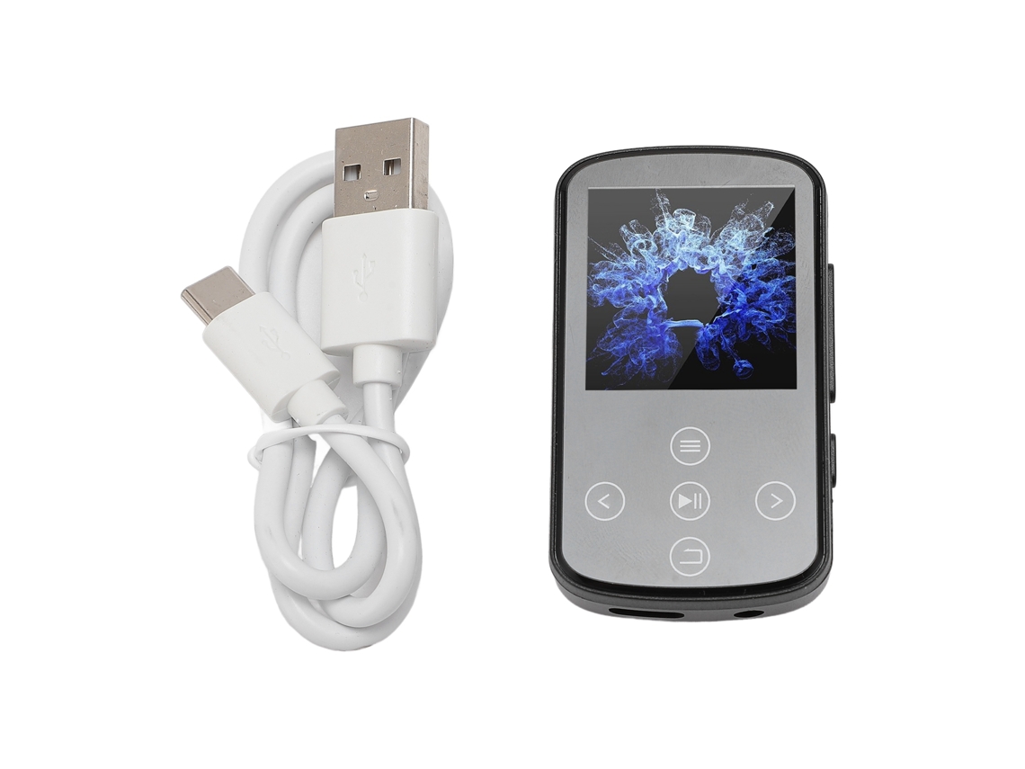 Reprodutor MP3 Bluetooth 5.3 com clip, portátil EOOCOO