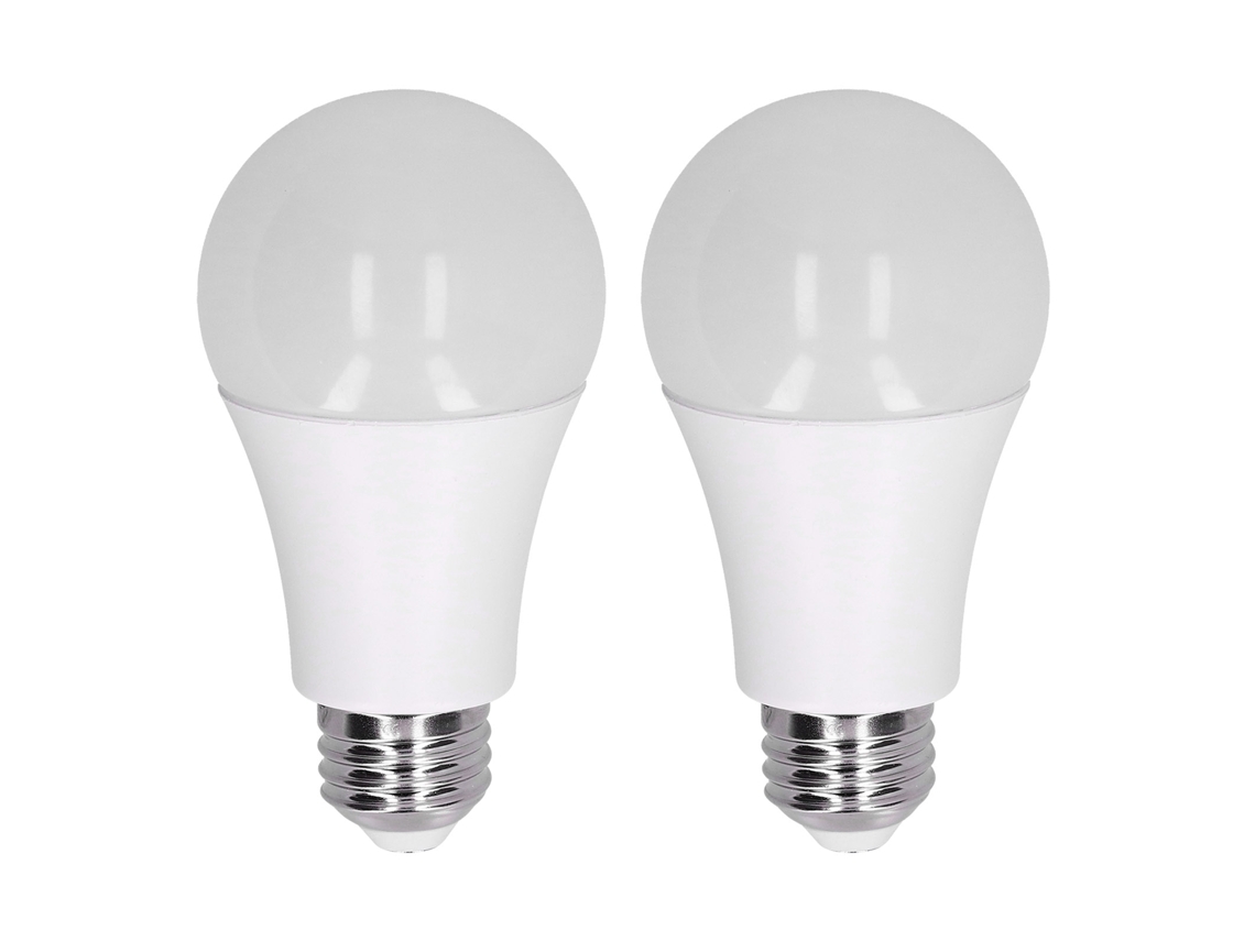 2 Lâmpadas Led E27 Não Reguláveis, Econômicas, 13w/1560lm para Quarto, 85/265v CHABERLU (luz Branca Pura)