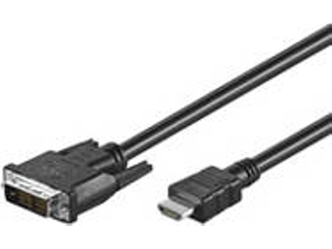 Cabo HDMI GOOBAY (HDMI - DVI - Preto)