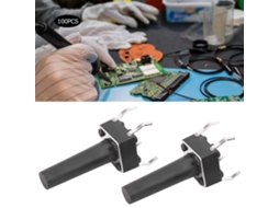 Laxiscreed Interruptor De Contacto Momentâneo Miniatura Para 12v Dc