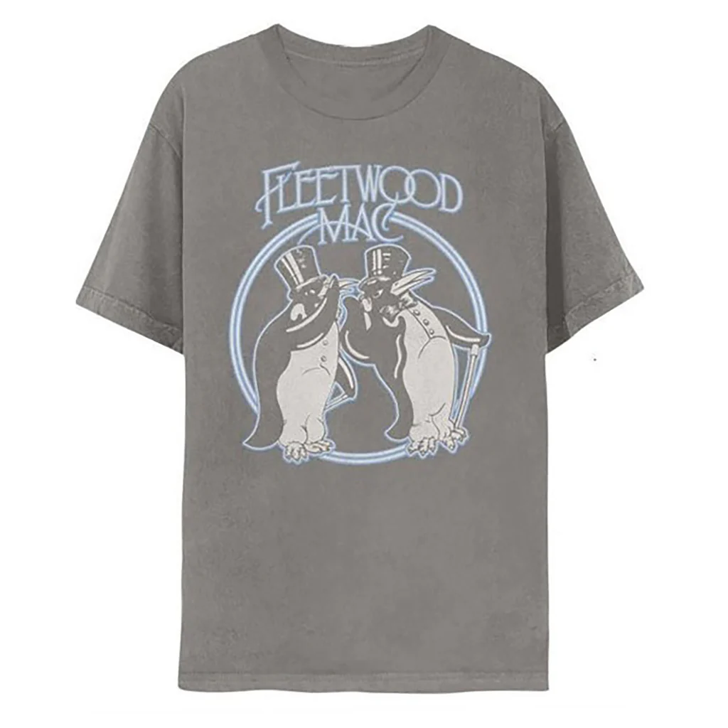 Rockinstone Unisex Fleetwood Mac Penguins T-shirt-m