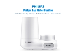 Aetheria filtro de Água Purificador Philips Cm 300 para Torneira Cozinha Banheiro Descloração 99%