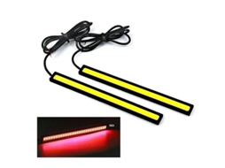 Lâmpada De Sinal De Freio Estacionamento Névoa De Led Cob 2023 Universal Slim Vermelho