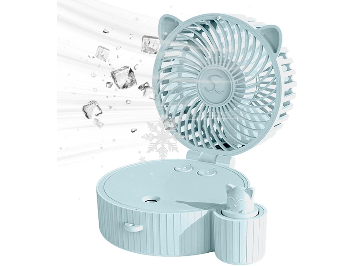 Ventilador De Ar Condicionado Com 3 Velocidades, Pequeno E Durável,