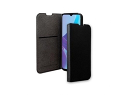 Capa Fólio Aba Wallet para Oppo A57 / A57S BIGBEN CONNECTED Plástico Preto