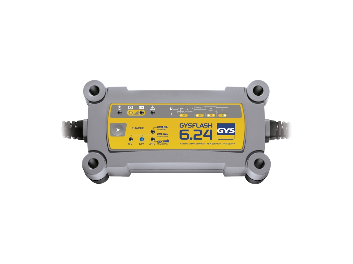 GYS 029460 Carregador de bateria GYSflash 6.24