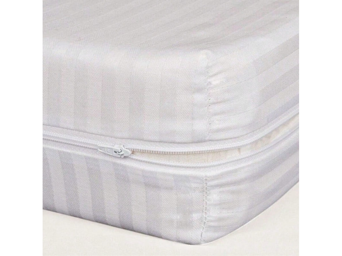 Capa Protetora Colchão Zíper Lençol Elástico 28cm