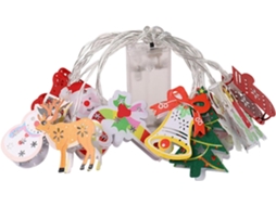 Árvore De Natal Com Fadas Inverno Penduradas