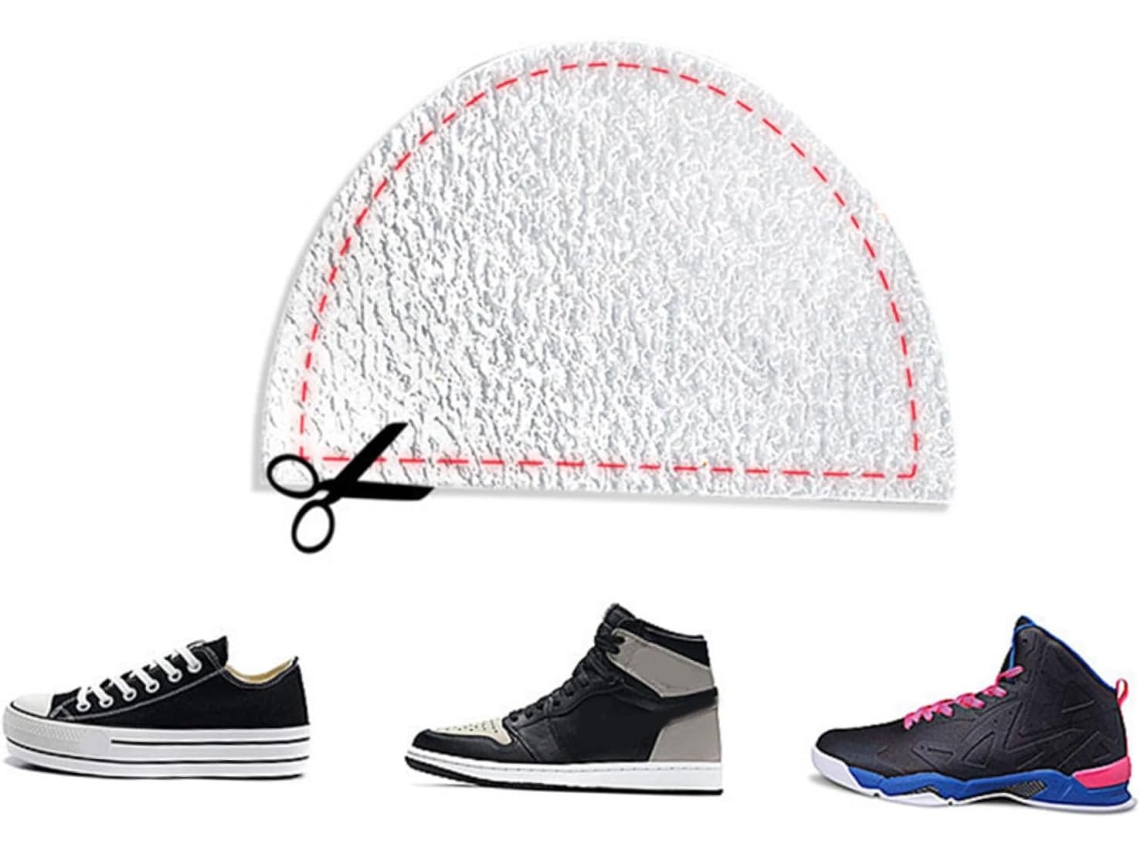 1par De Protetores Antiderrapantes Transparentes Adesivos Para Sapatos, Resistentes Ao Desgaste E Duráveis, Para Uso