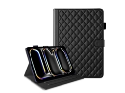 Capa Para Tablet Lurelia, Para Samsung Galaxy Tab S6 Lite 2024/p610 Pequeno Em Formato De Diamante, Preto, Fixação Magnética